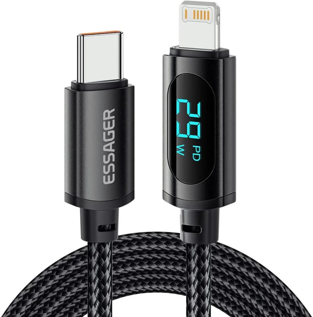 SMUGDESK SMUGDESK USB C to Lightning Cable 2Pack 3.3ft 29W MFi Braided — product photo