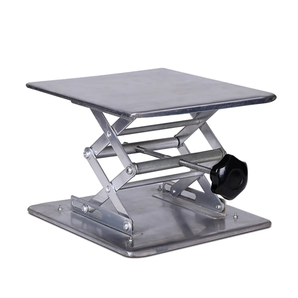 HNZXIB HNZXIB SJT-25 Laboratory Supply Lab Jack 250mm×250mm 70-280mm 10kg Stainless Steel — product photo