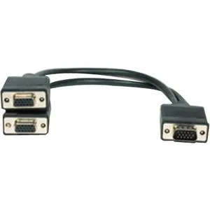 Comprehensive Cable and Connectivity Comprehensive HD15P-2HD15J svga cable 1 ft — product photo