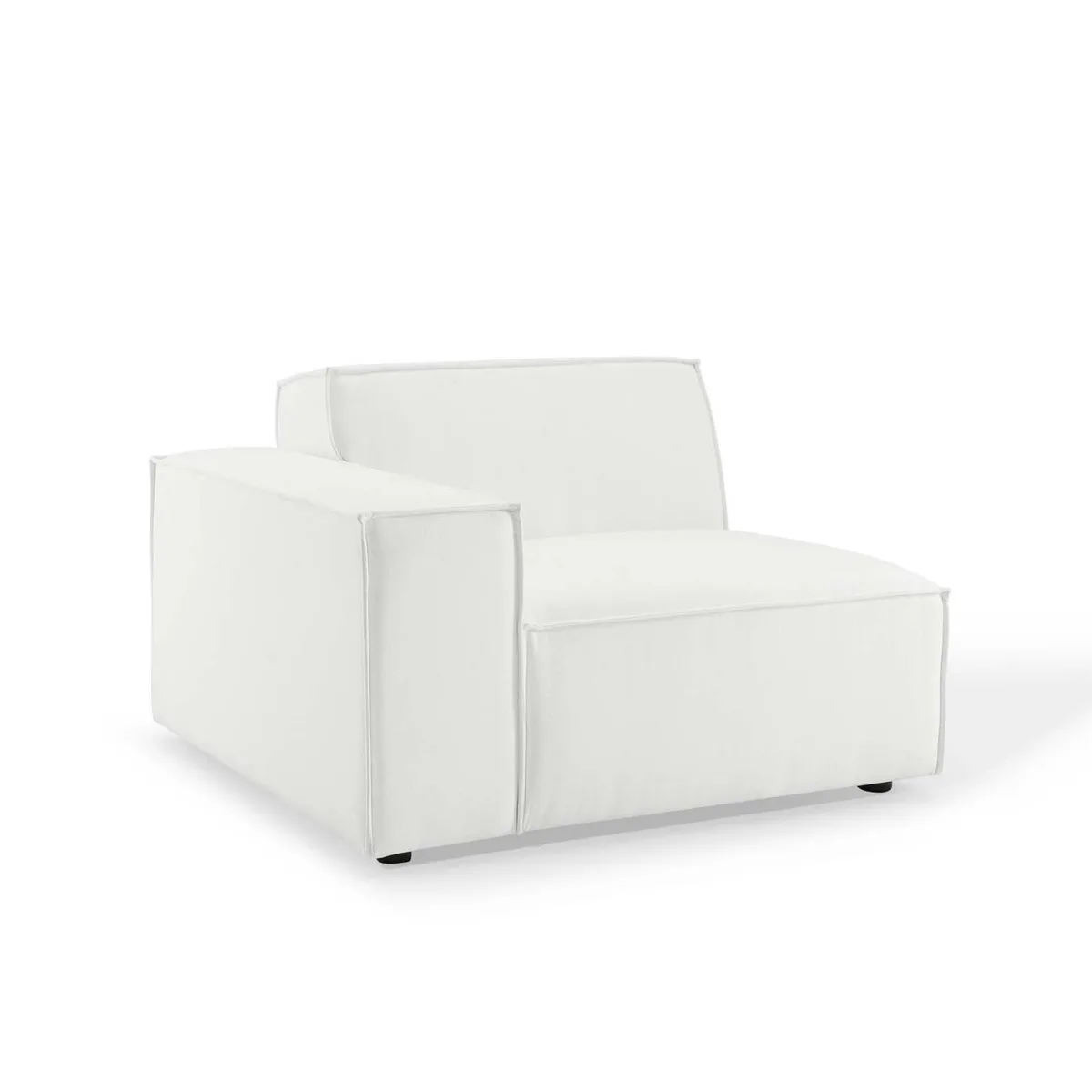 Modway Furniture Modway Furniture Restore Left-Arm Sectional Sofa Chair White — product photo