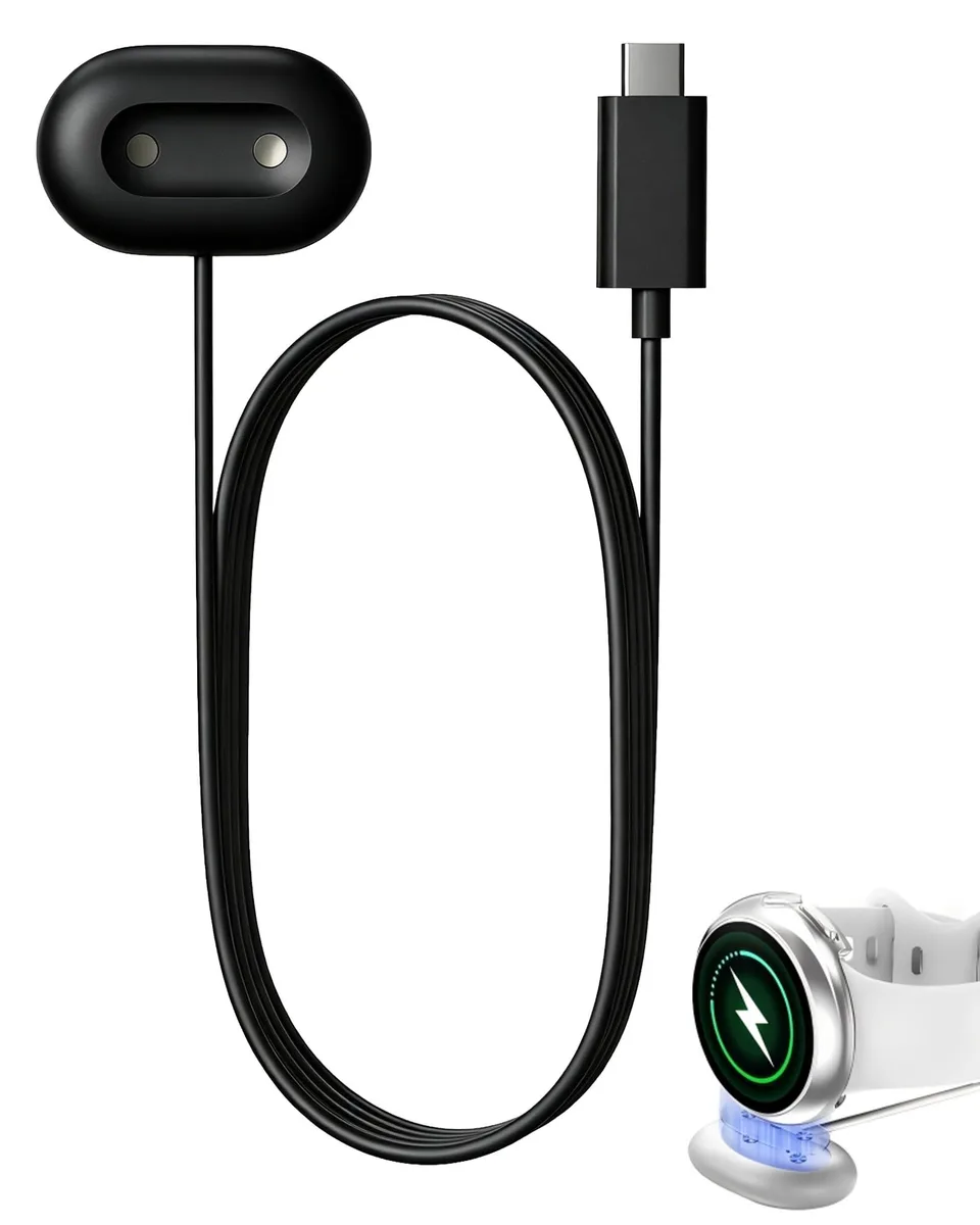  KWRNVO CT-1250 USB Charger Dock for Pixel Watch 4 41mm/45mm Black — product photo
