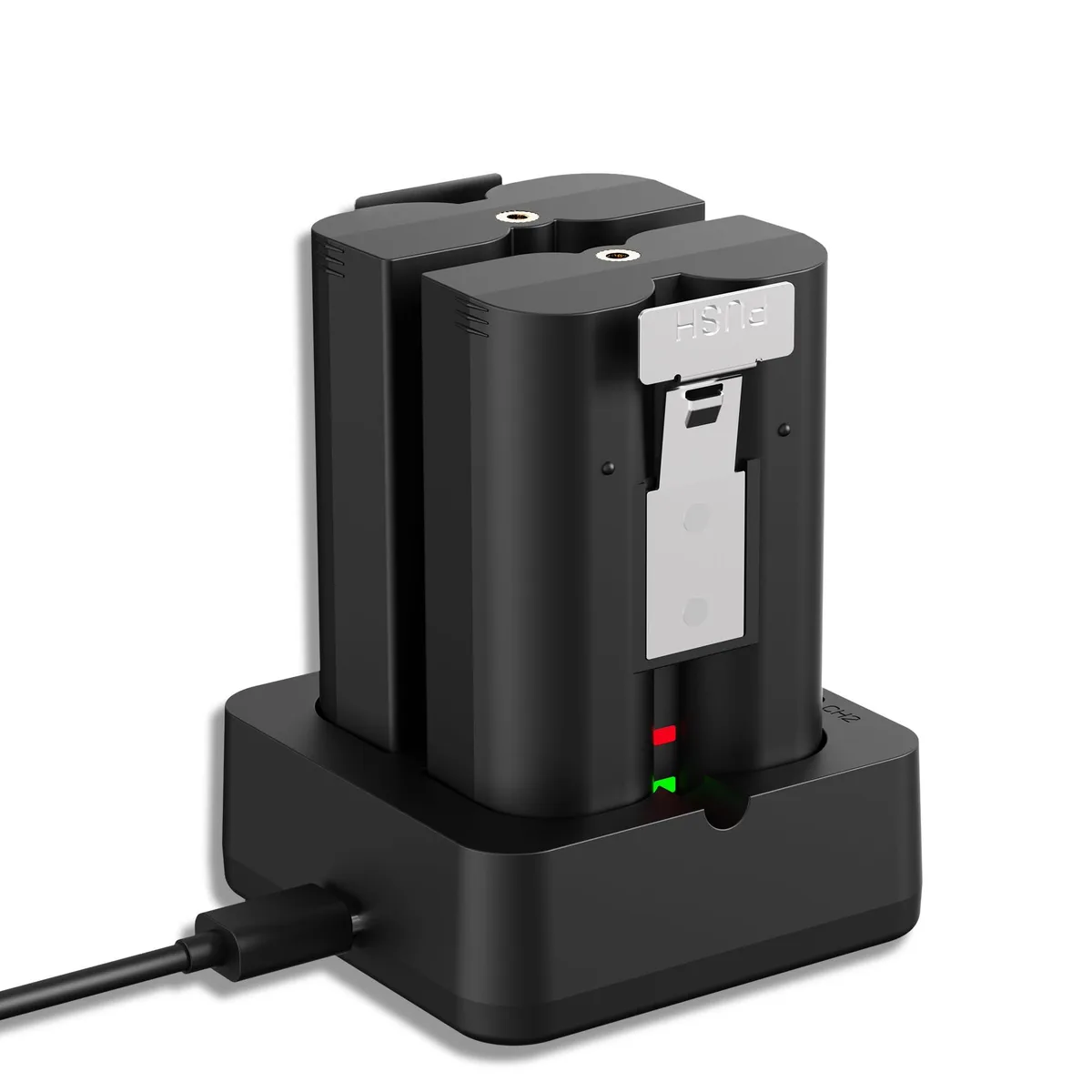 Lesaps Ring Battery 2-Pack 7200mAh with Charger Station — product photo