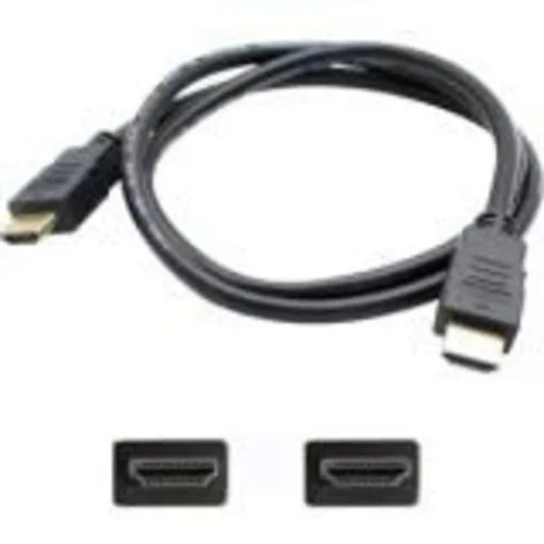 AddOn AddOn HDMI2HDMI1F 1 ft HDMI 1.3 male to male black cable — product photo