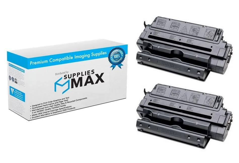 SuppliesMax SuppliesMax Compatible Toner Cartridge 2/PK 20000 Pages Black EP-72 — product photo