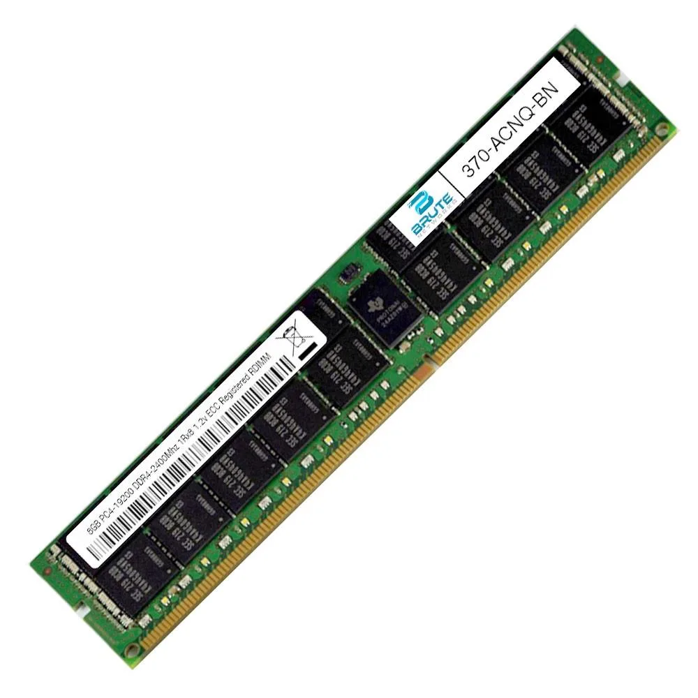Brute Networks Brute Networks 8GB DDR4-2400 1Rx8 Registered RDIMM 370-ACNQ — product photo