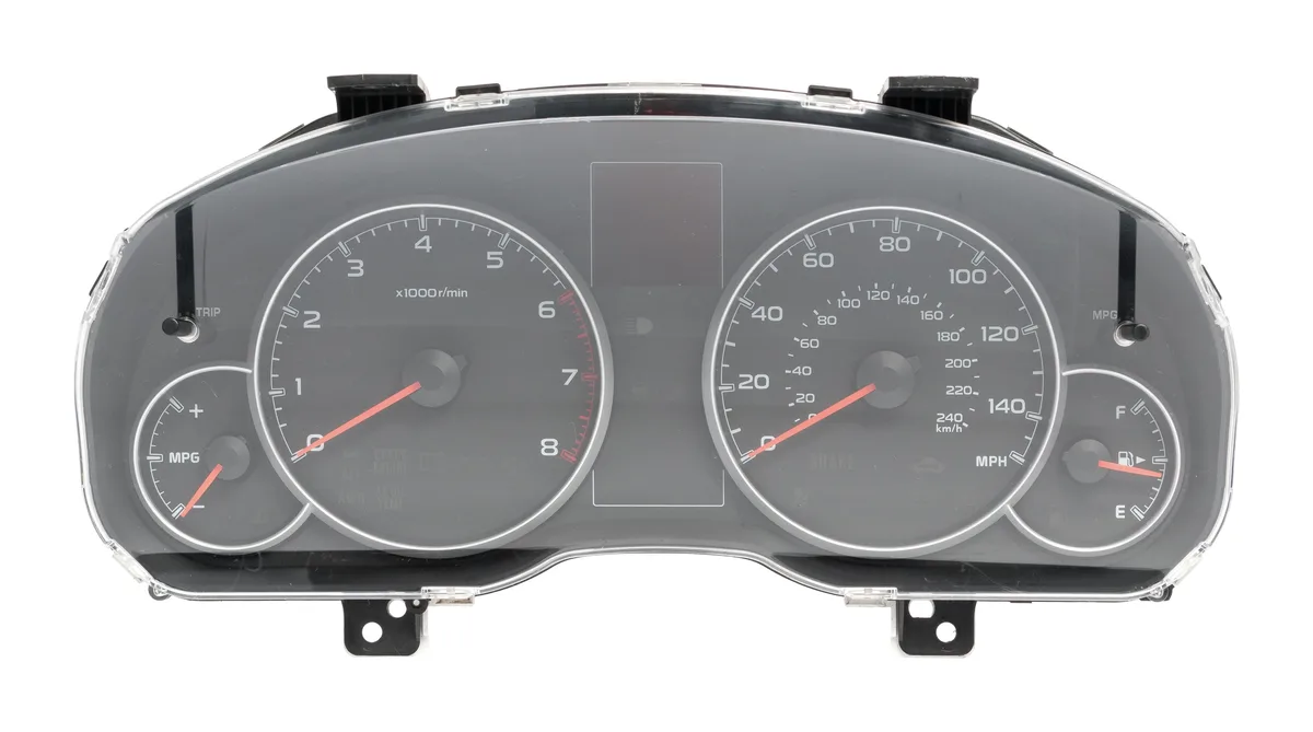 1 Factory Radio 1 Factory Radio 85004AJ01A MPH Speedometer Gauge Cluster 2013-2014 Subaru Legacy — product photo