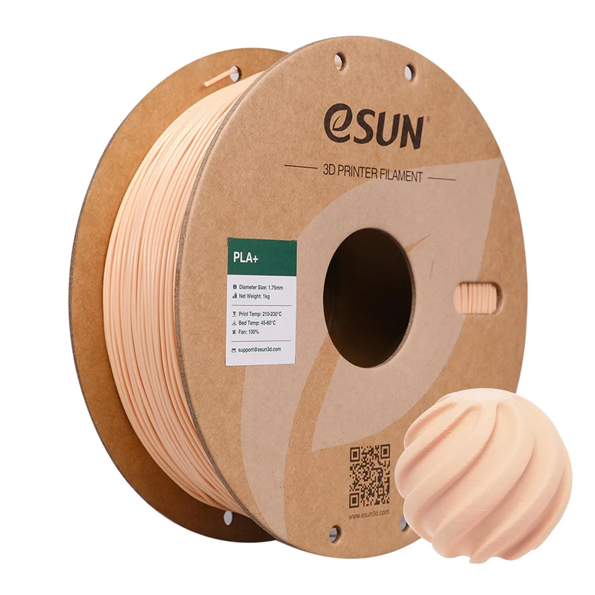 eSUN eSUN PLA+ Filament 1.75mm 1KG Skin — product photo