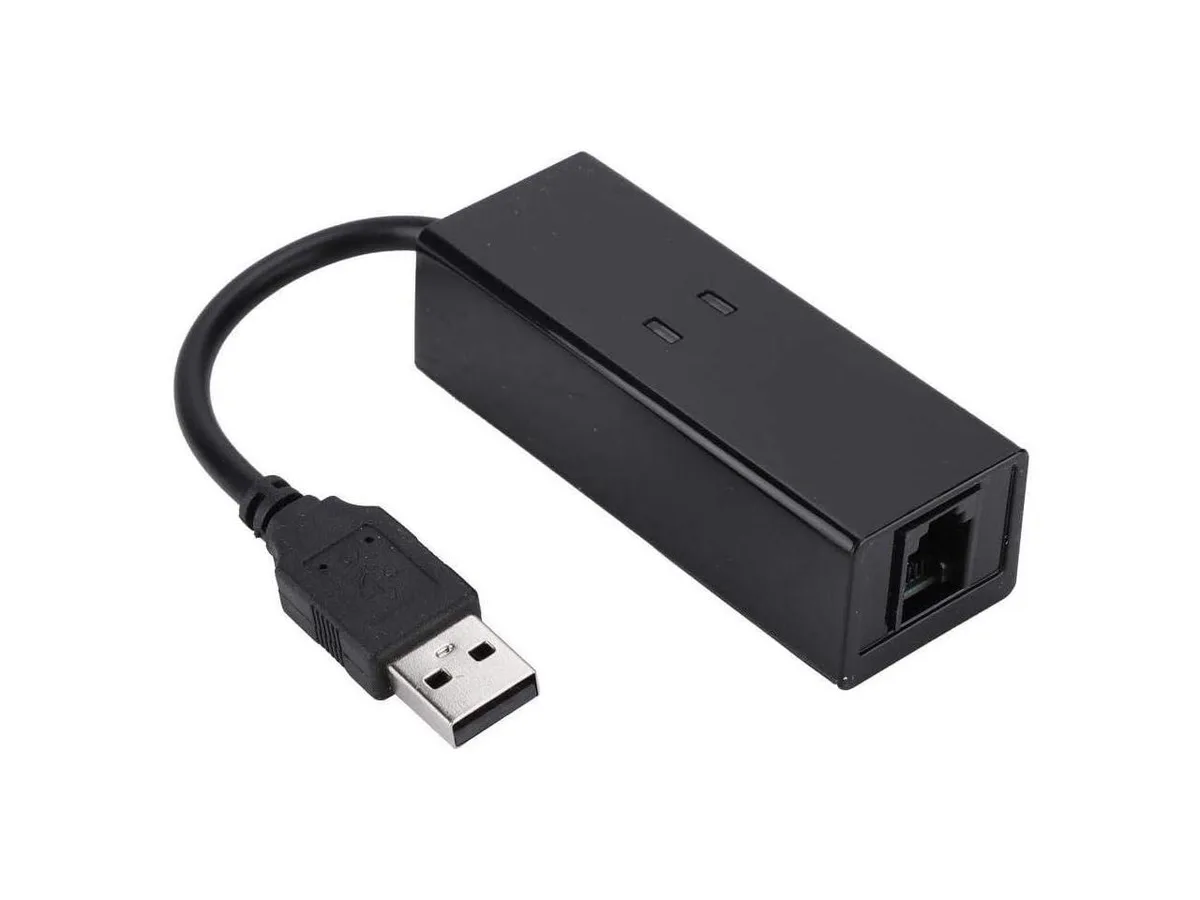 BONAEVER BONAEVER USB 56K External Dial Up Voice Fax Data Modem — product photo