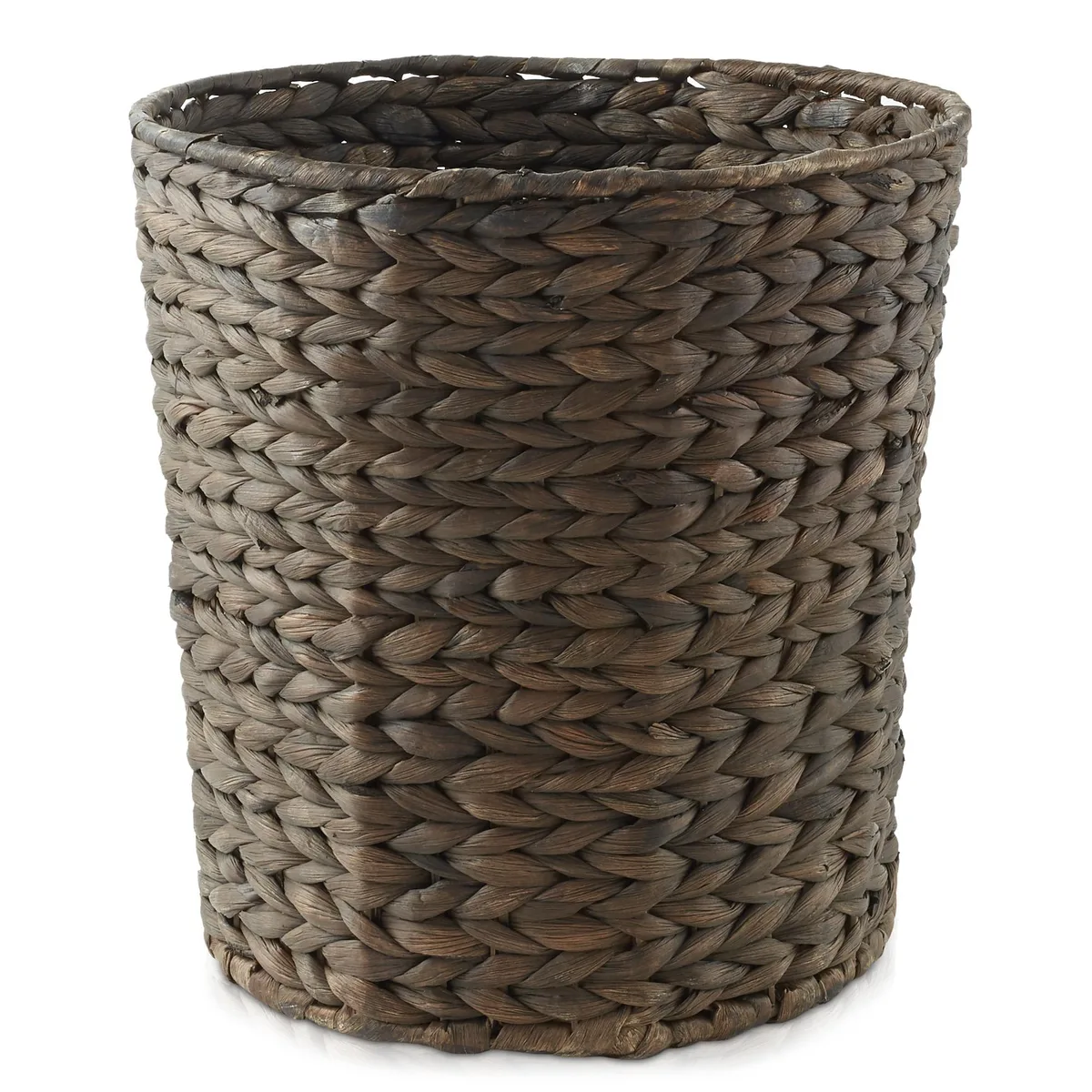 Casafield Casafield STO-G8355-BRN Espresso Woven Waste Basket Shelving — product photo