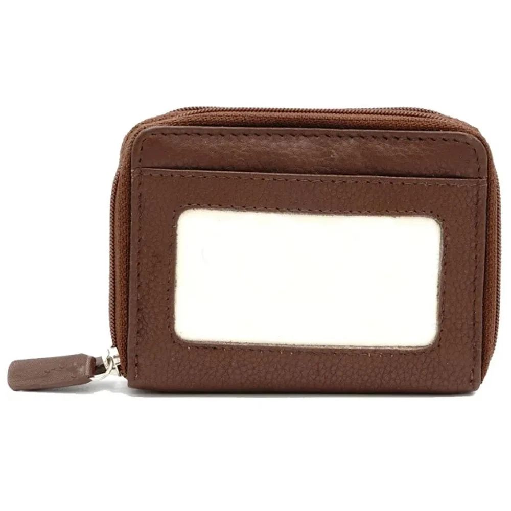 As Seen On TV As Seen On TV Accordion Cardholder Wallet Brown 3.5 x 4.5 — product photo