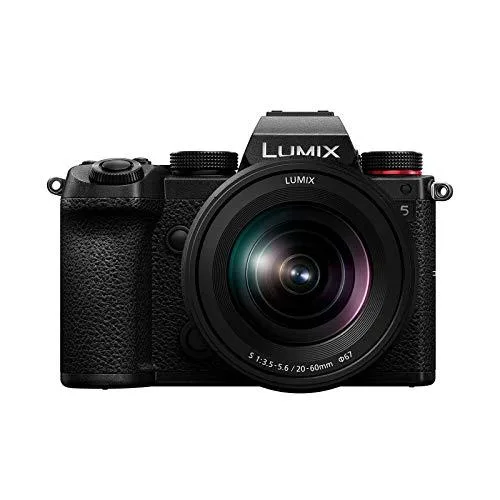 Panasonic Panasonic LUMIX S5 24.2MP Full Frame Mirrorless Camera with 20-60mm F3.5-5.6 Lens — product photo