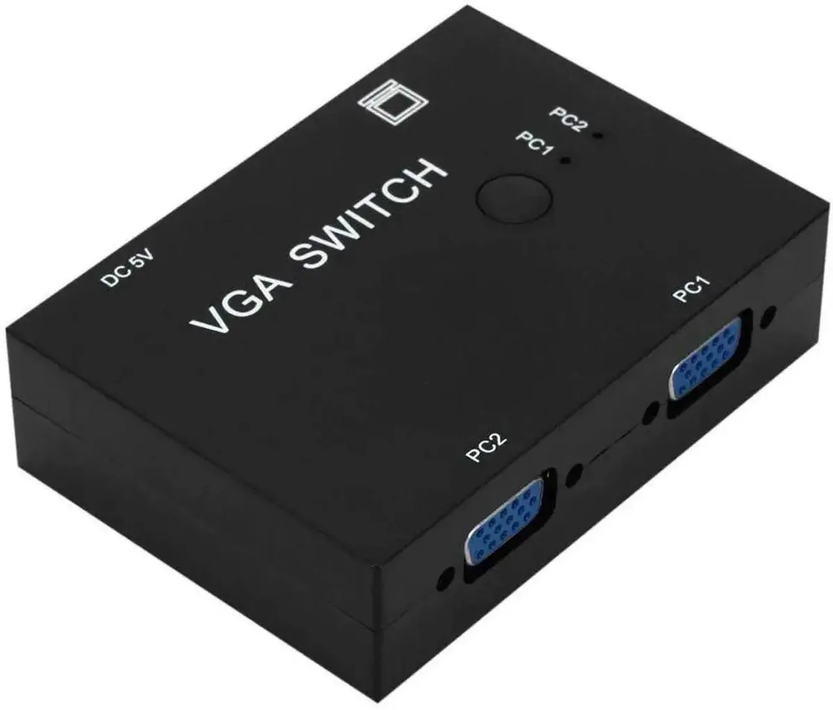 SMUGDESK SMUGDESK 2×1 VGA SVGA Manual Switch Box 1080P — product photo