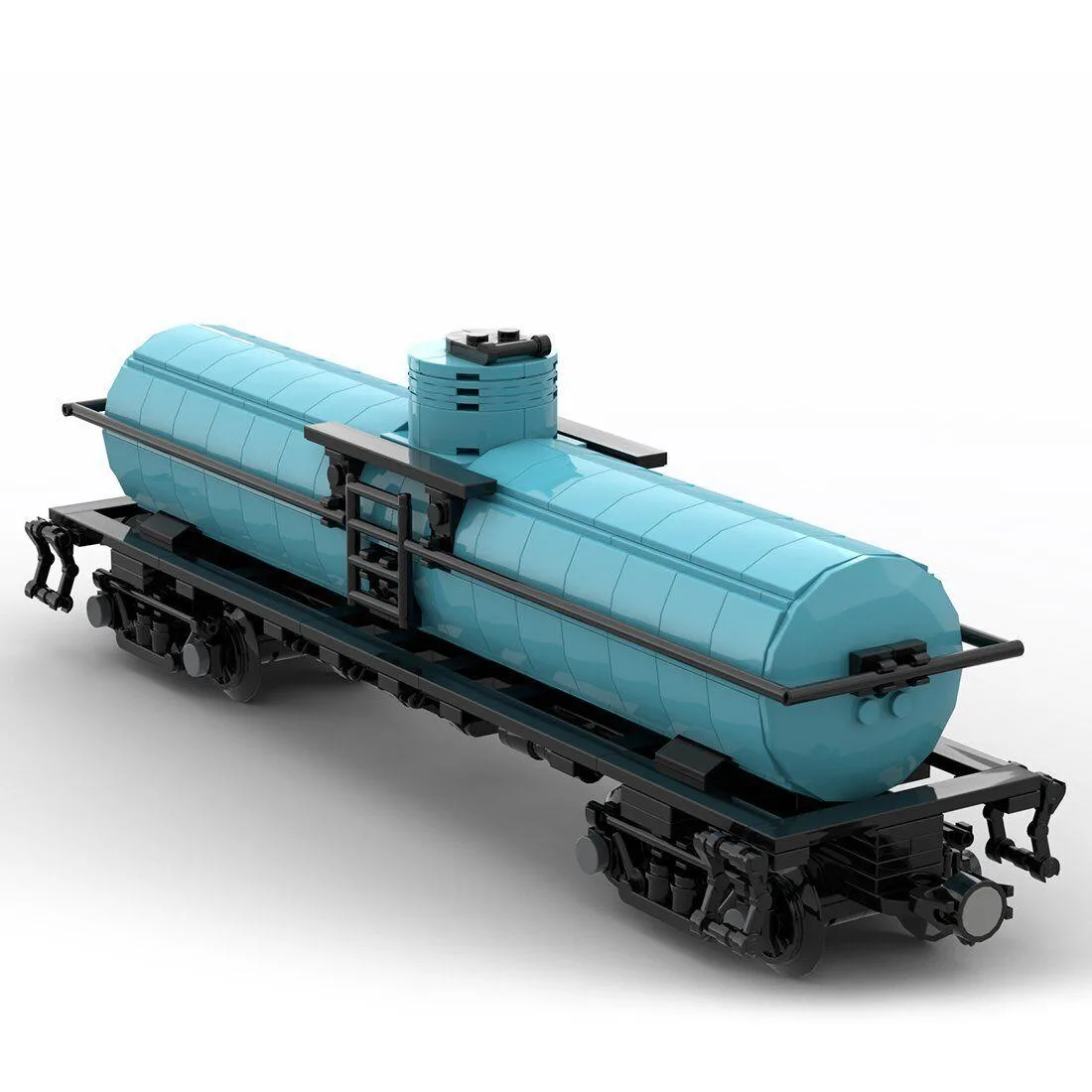 ZITIANYOUBUILD ZITIANYOUBUILD MOC-53458 Tanker Car Train 586 Parts Educational — product photo