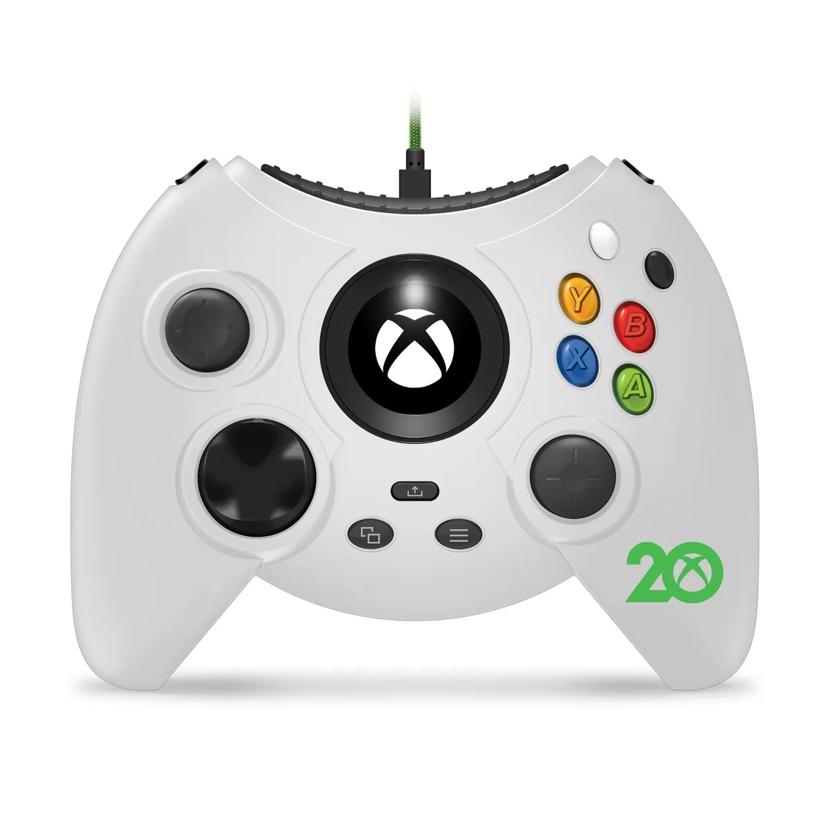 Hyperkin Hyperkin M02668-ANWH Duke Wired Controller White Xbox Series X 20th Anniversary Edition — product photo
