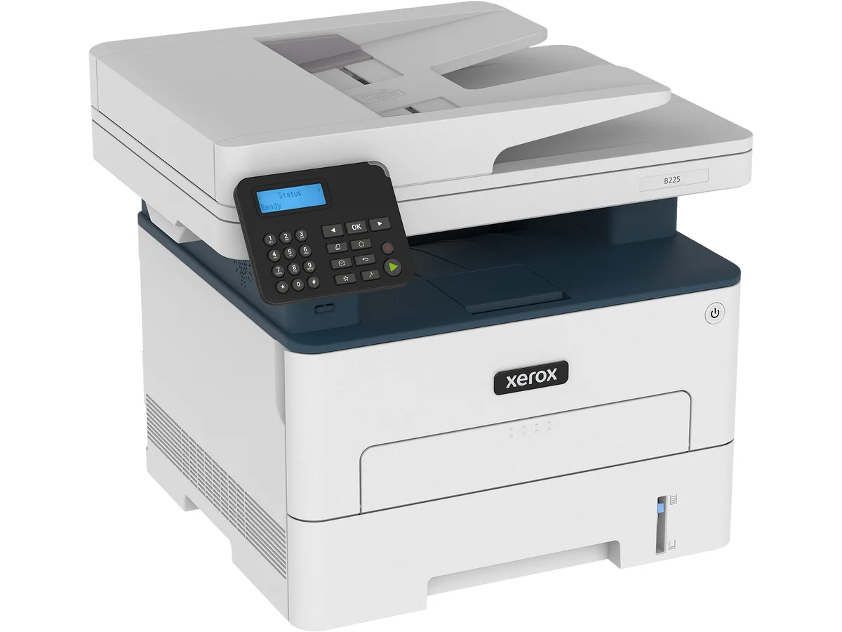 XEROX Xerox B225/DNI 3-in-1 monochrome laser printer 34 ppm 512 MB — product photo