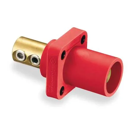 Hubbell Incorporated Hubbell Incorporated HBLMRR Single Pole Receptacle Red Male 400 A — product photo