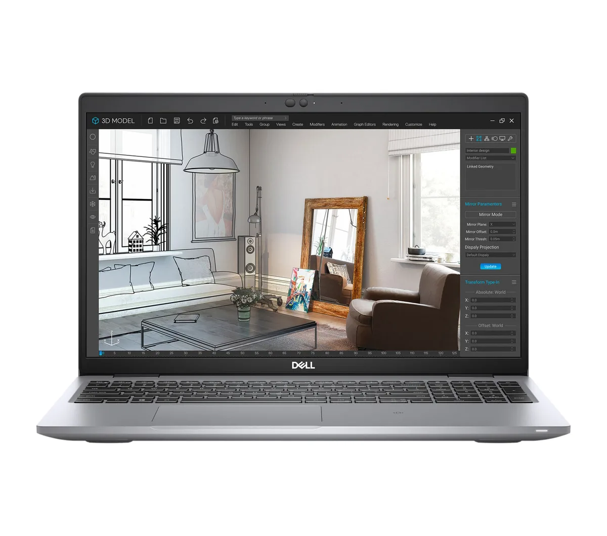 DELL DELL J5-7410A14 Precision 3560 15.6" i5-1145G7 32GB 2TB laptop — product photo