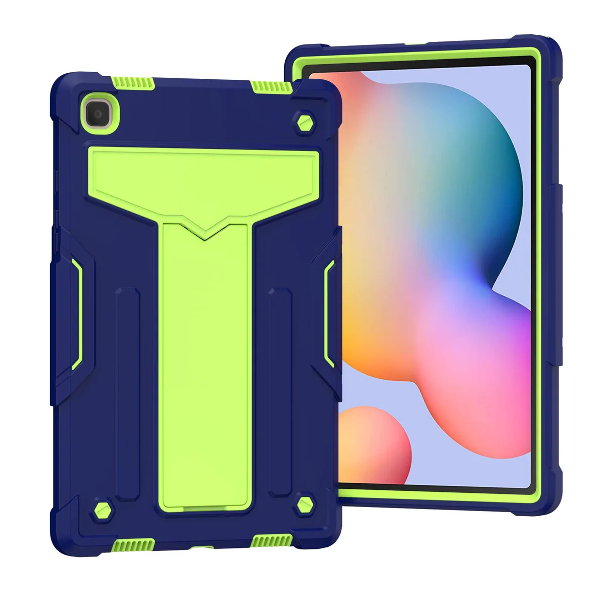 anicestore anicestore Laptop Case Samsung Galaxy Tab A7 10.4 SM-T500/T505/T507 2020 Navy Blue/Green — product photo