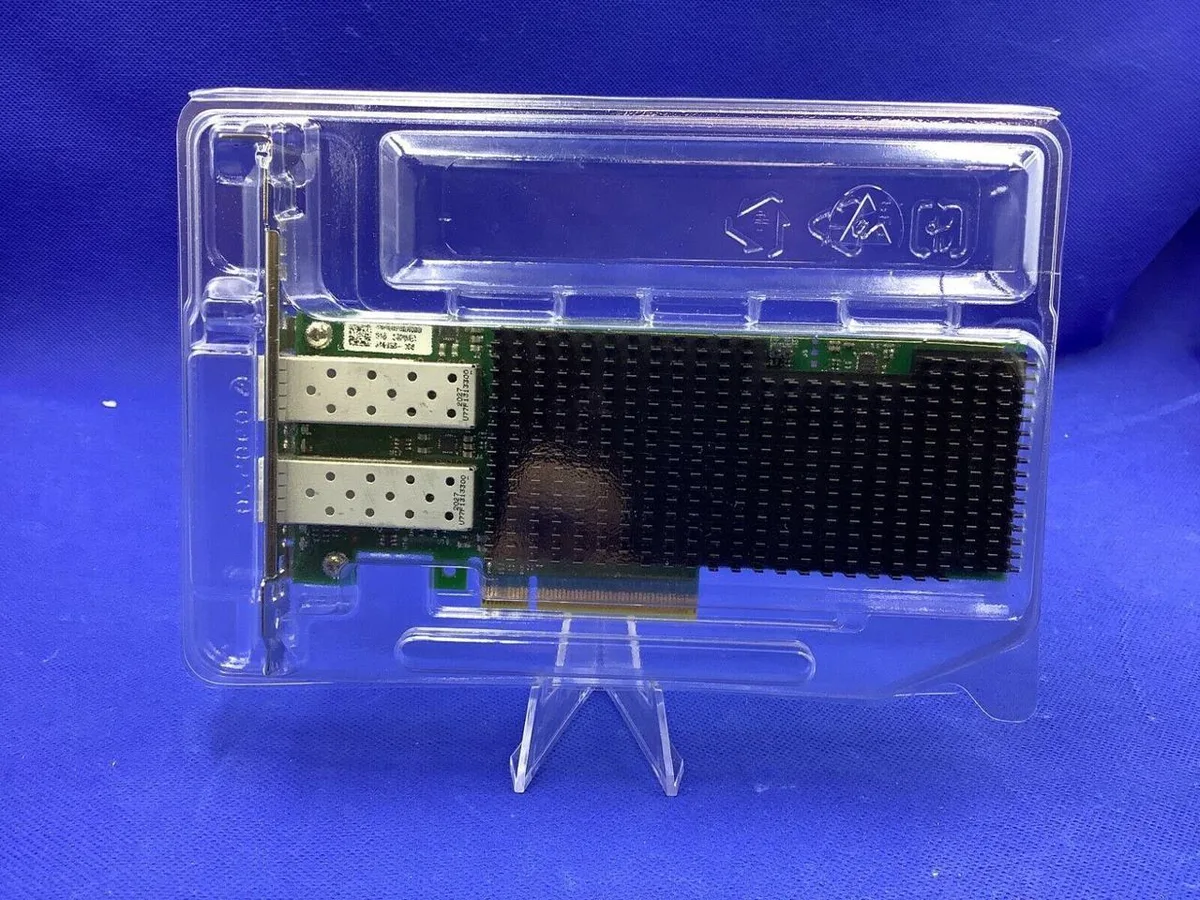 DELL DELL 00M95 XXV710-DA2 Dual-Port 25GbE SFP28 PCIe 3.0 x8 Network Card — product photo