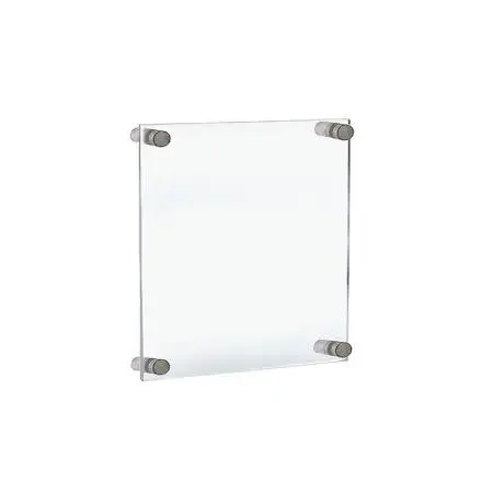 Azar Displays Azar Displays 105512 Standoff Sign Holder Clear — product photo