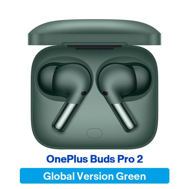 OnePlus OnePlus Buds Pro 2 Green 48dB ANC Bluetooth Headset — product photo