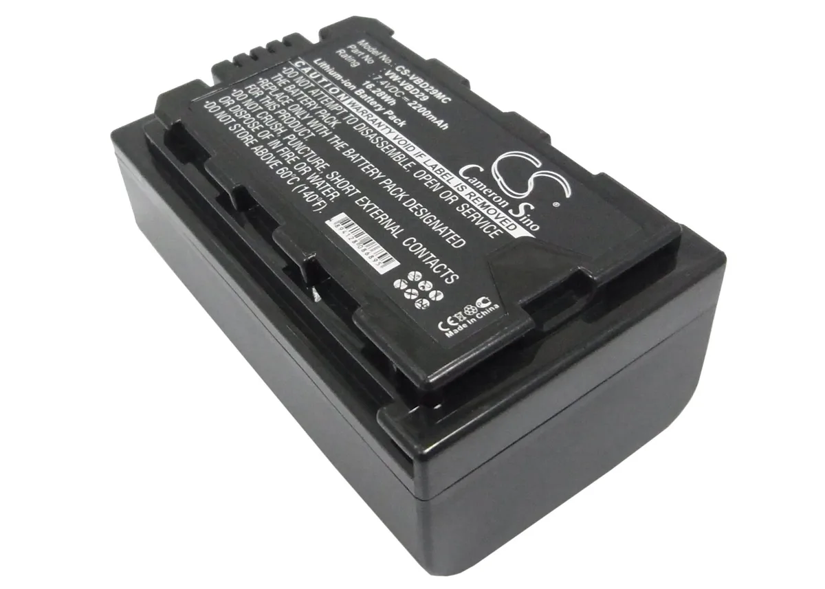 Cameron &amp; Co Cameron &amp; Co DS-CS-VBD29MC camera battery 2200mAh 7.4V — product photo