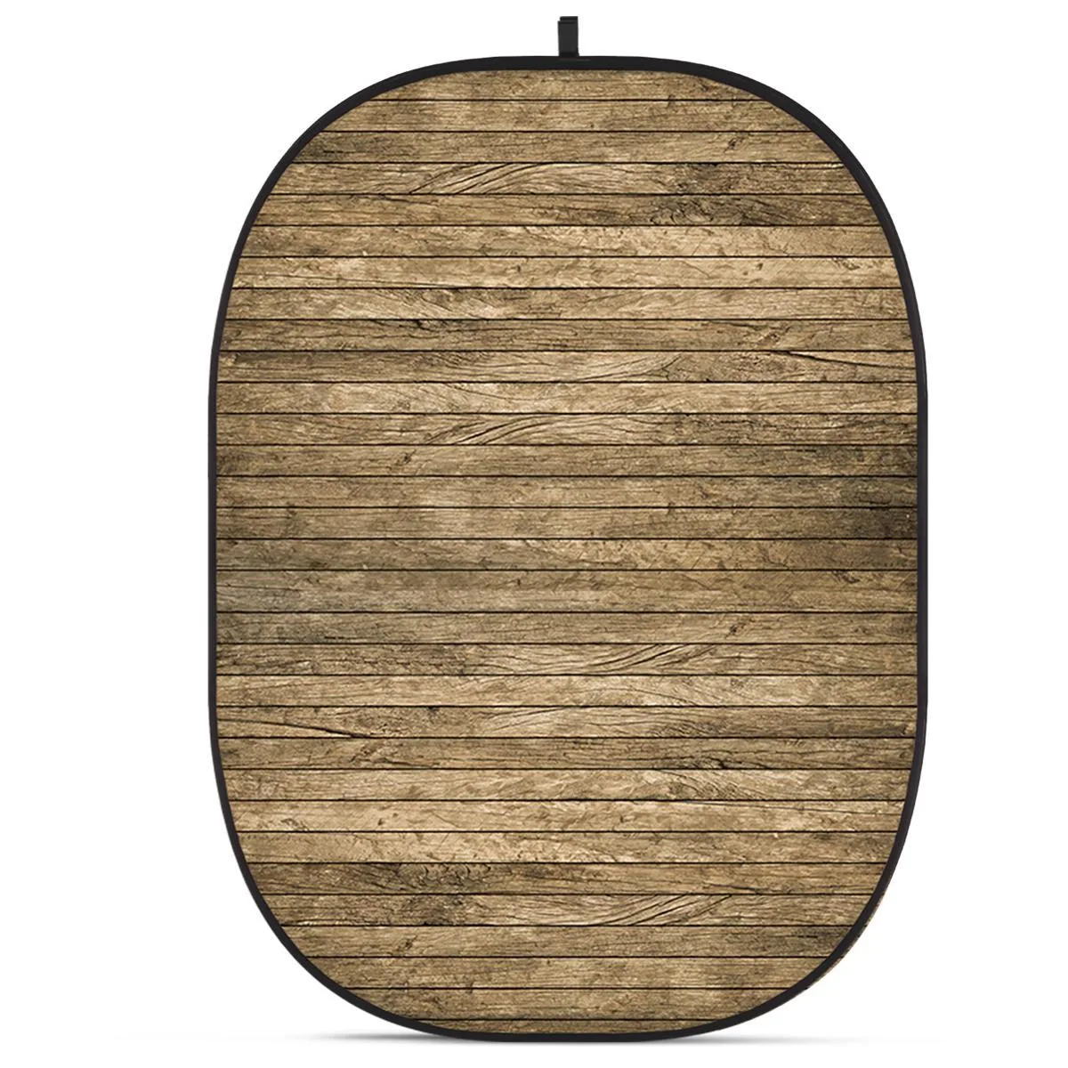 Glow Edge Glow Edge 5x6.5' Fabric Collapsible Backdrop Wooden Wall — product photo