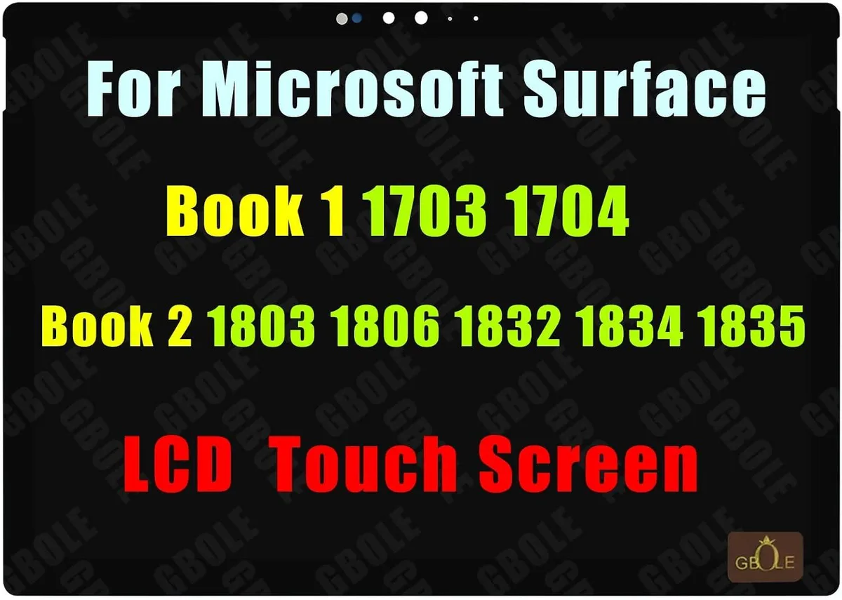 NUOLAISUN NUOLAISUN Screen Replacement Surface Book 1 1703 1704 1705 1706 Book 2 1803 1804 1805 1806 — product photo