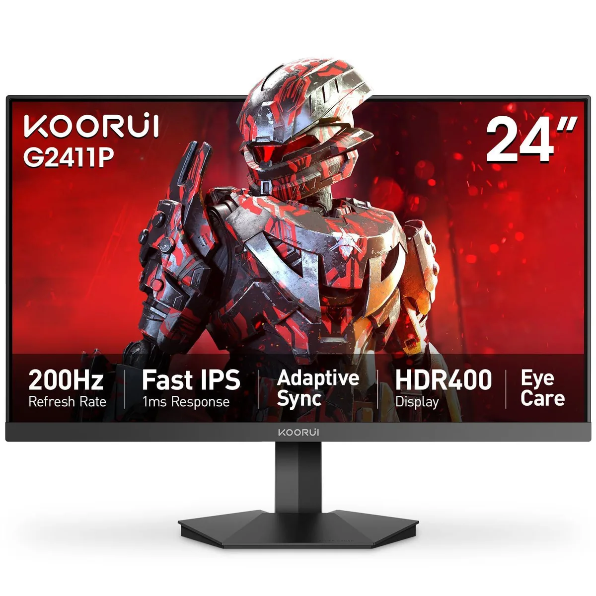 LiteVis LiteVis G2411P 24" 200Hz Fast IPS gaming monitor — product photo