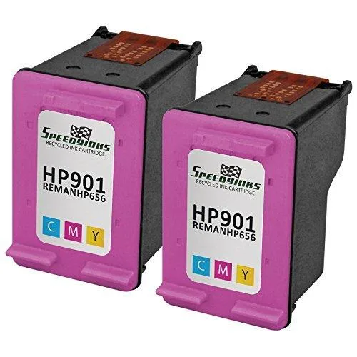 SpeedyInks SpeedyInks HP 901 Tri-Color Ink Cartridge 2-Pack 360 Pages — product photo