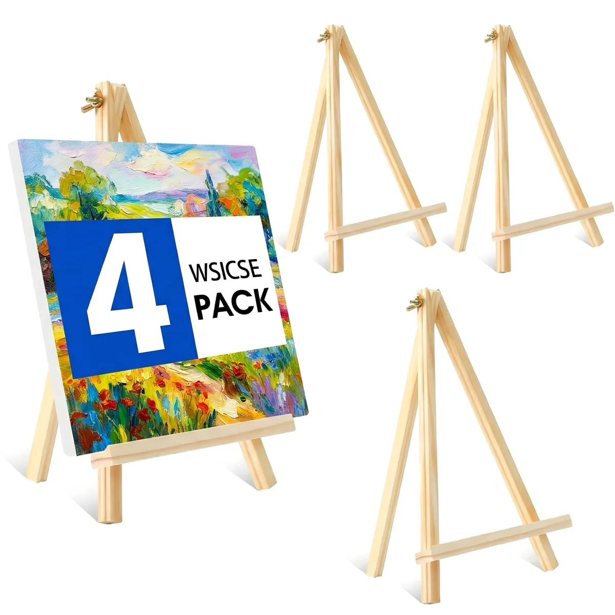  WSICSE H1212K-11-N easel 11.8 in 4 pack — product photo