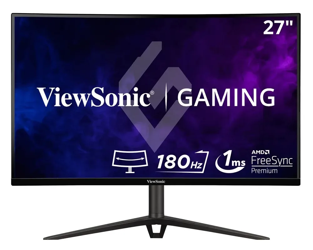ViewSonic ViewSonic VX2718-2KPC-MHD 27" 180Hz 1440p curved gaming monitor — product photo