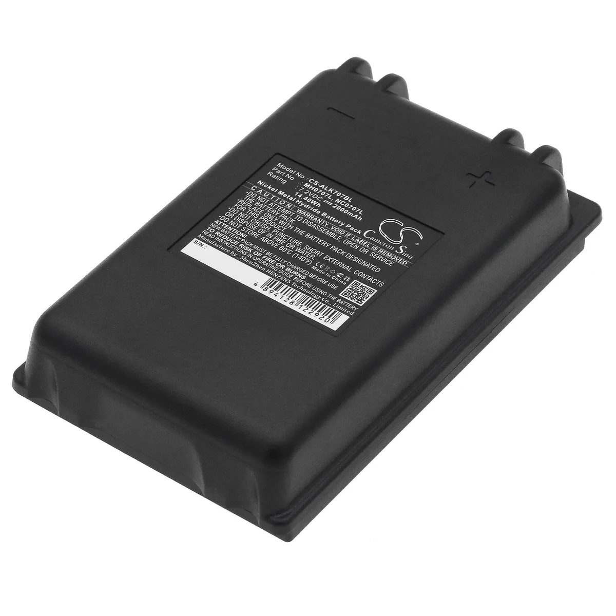Cameron &amp; Co Cameron &amp; Co DS-CS-ALK707BL 7.2V 2000mAh Ni-MH standard battery — product photo