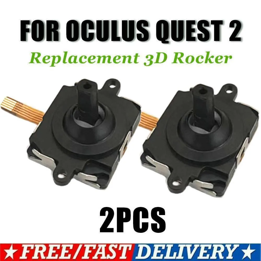 BONAEVER BONAEVER 2x 3D Analog Joystick Module for Oculus Quest 2 Controller Black — product photo