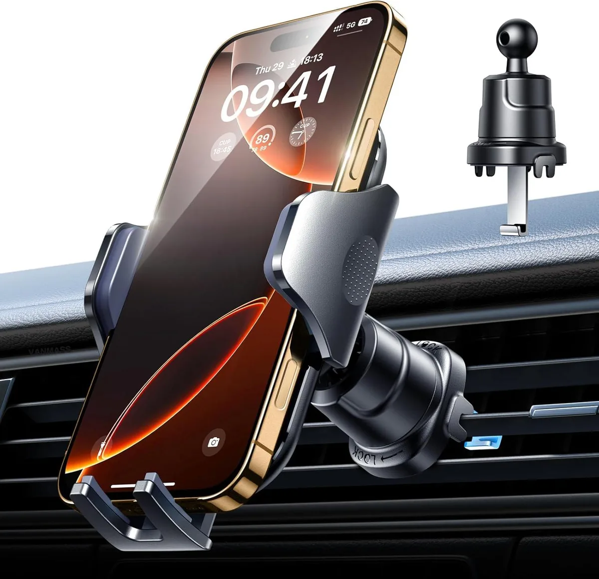 Keyence Keyence Phone Mount 2026 1.37in Hook iPhone 17 16 15 Android — product photo