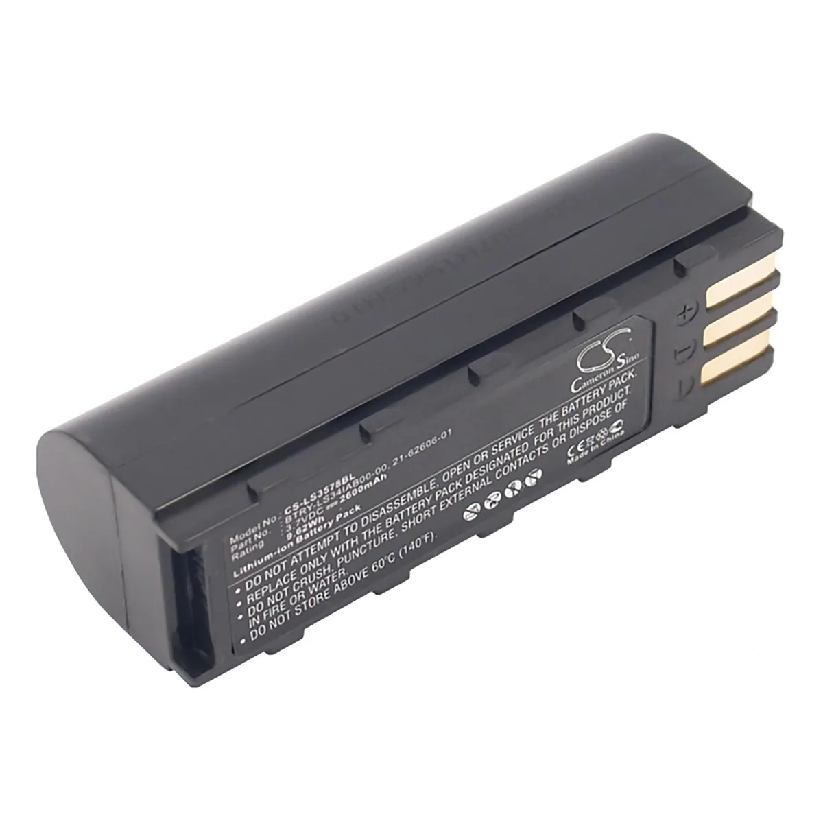 Centenex Electronics Centenex Electronics DS-CS-LS3578BL barcode scanner battery Li-ion 2.6 Ah black — product photo