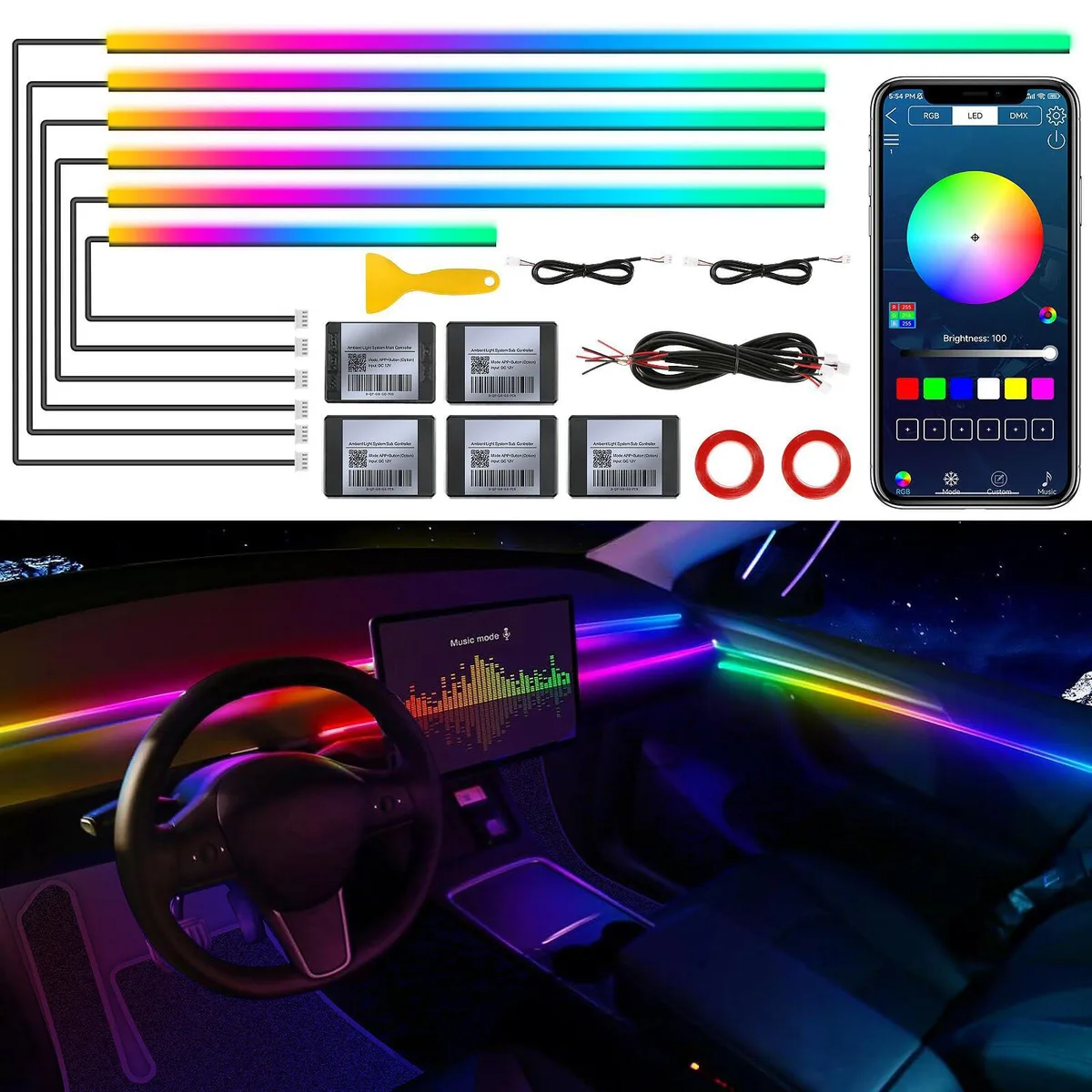  Automotive Specialty Lighting 175 in 593 LEDs — product photo
