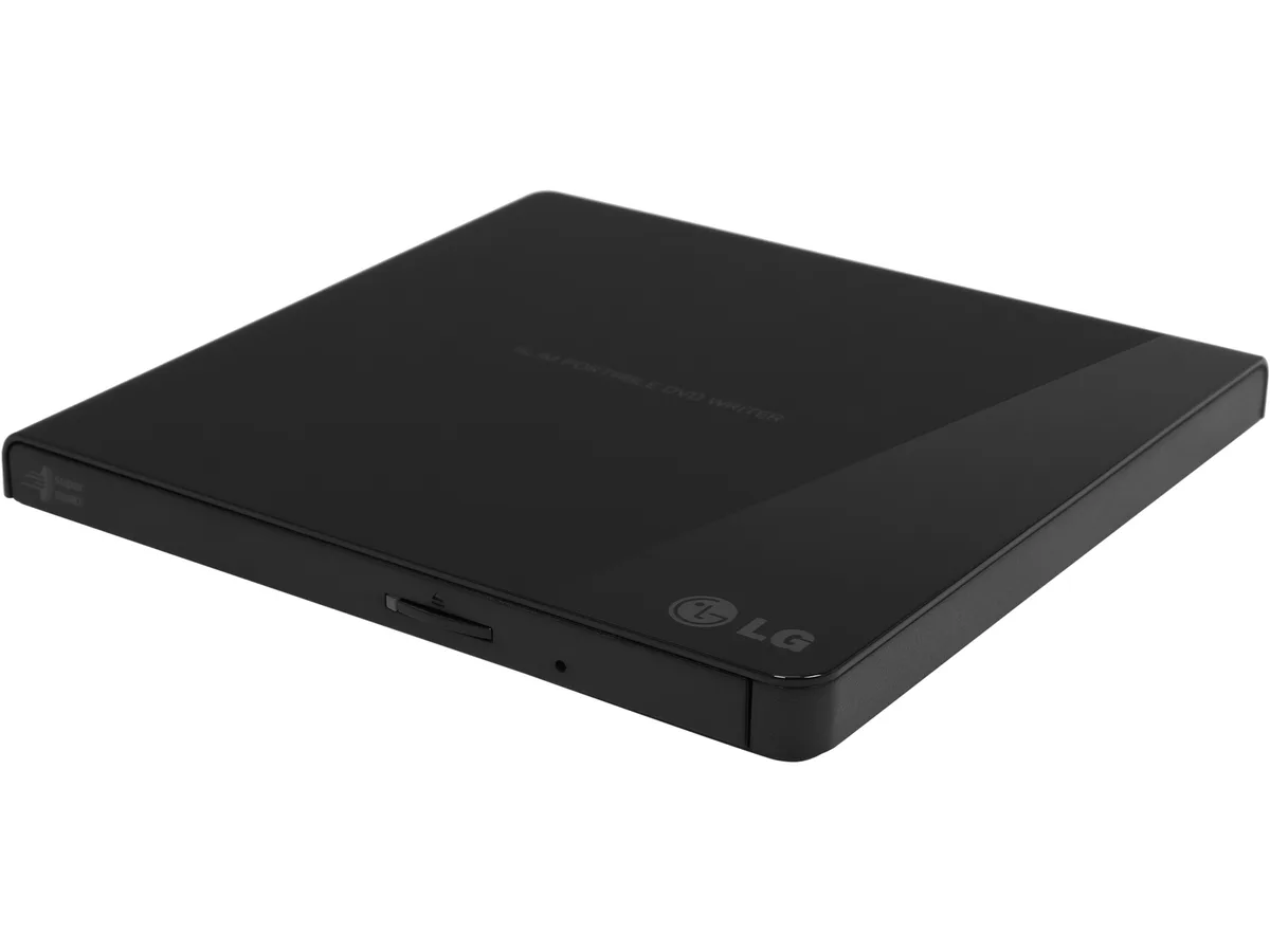 LG Electronics LG Electronics GP65NB78 external CD DVD writer 8X 24X black — product photo