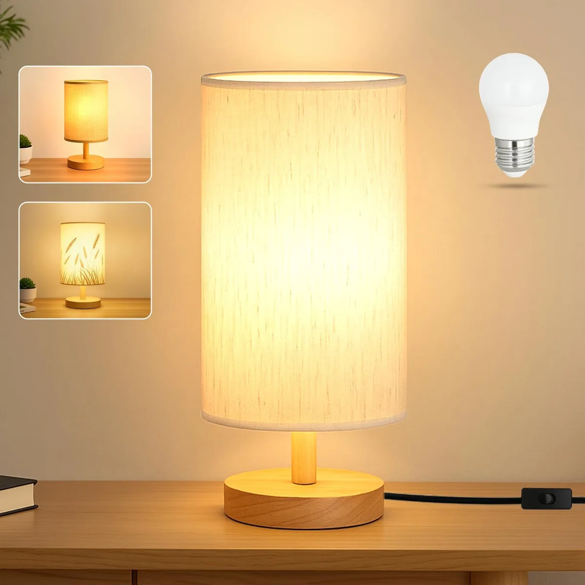  EZIYIN ARLAMP01 table lamp 5.5 x 7.6 in E27 — product photo