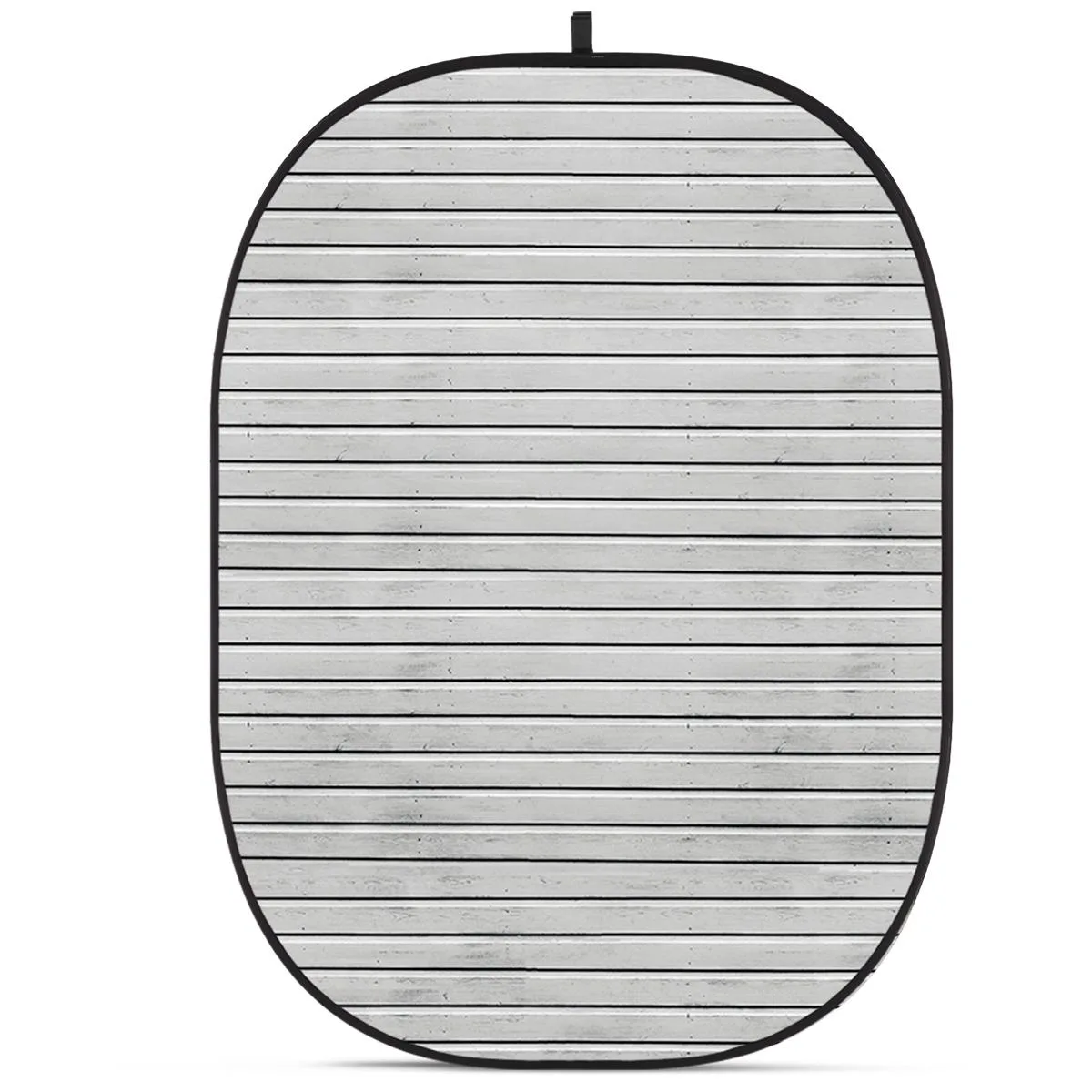 Glow Edge Glow Edge CBA-WW0003 5x6.5' Fabric Collapsible Backdrop Wooden Wall — product photo