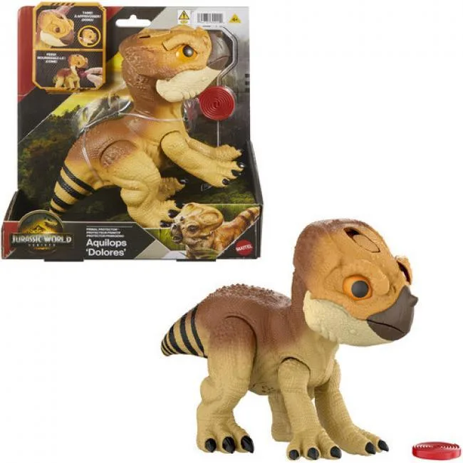 Mattel Mattel JGC01 Aquilops Delores Interactive Action Figure — product photo