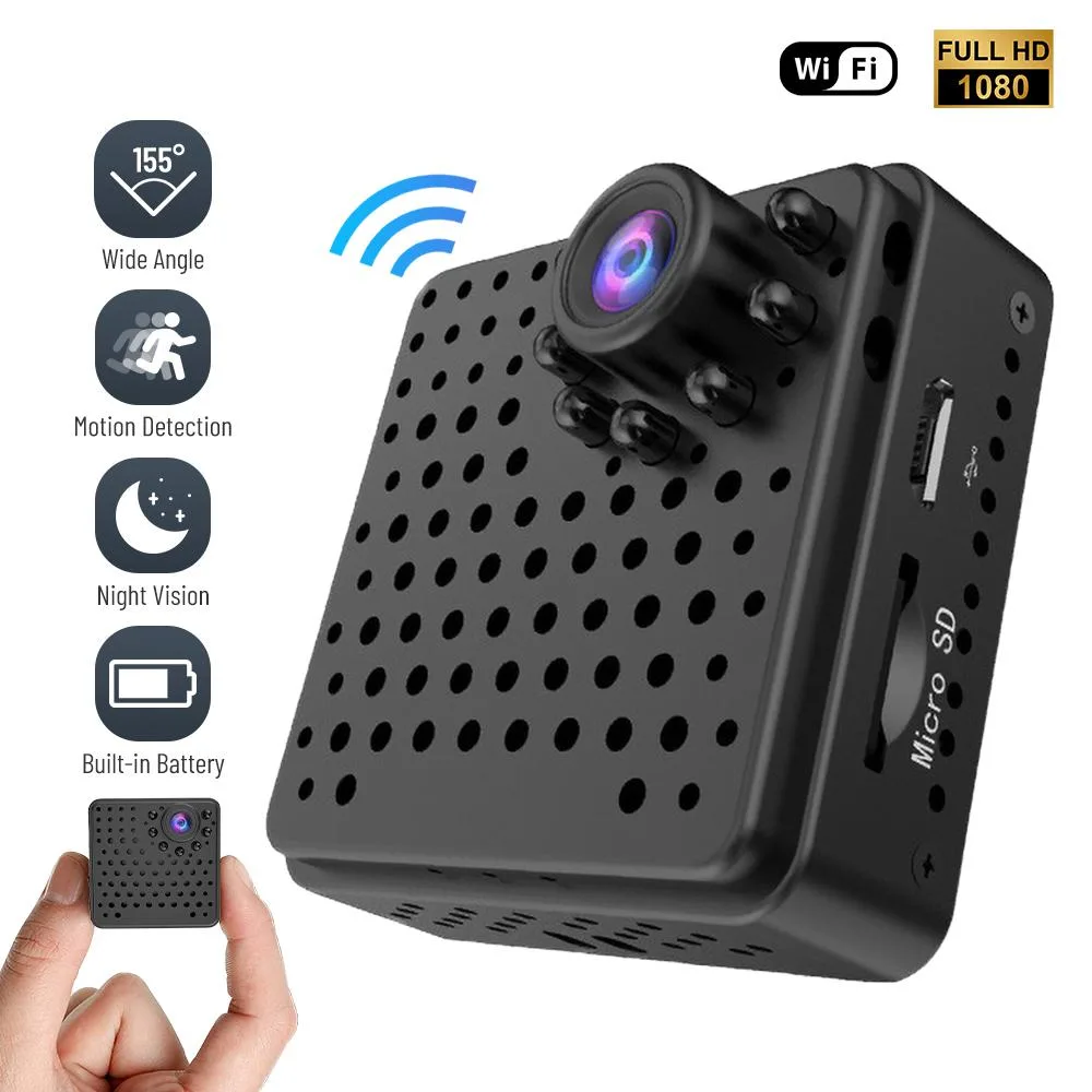 Werleo Werleo 1080P HD WiFi Hidden Camera Night Vision 155° 1150mAh — product photo