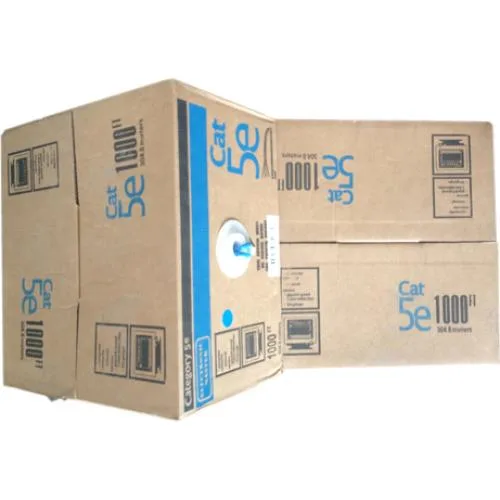 VIVOTEK Inc. VIVOTEK Inc. 4XCAT5E1000BL network ethernet cable Cat5e 1000 ft 350 MHz 24 AWG Blue — product photo