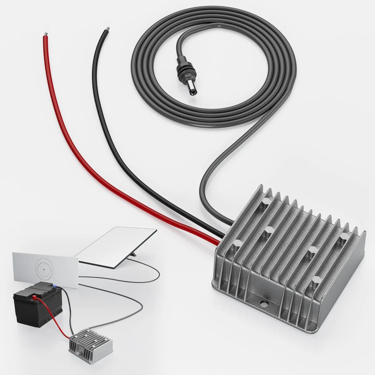 GSM Outdoors GSM Outdoors Starlink Standard 4X Gen 3 12V to 57V 4.5A Power Adapter — product photo