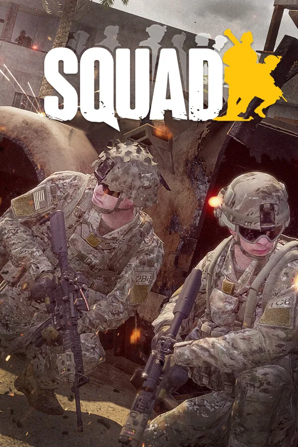 Steam game code card for Squad tactical shooter
