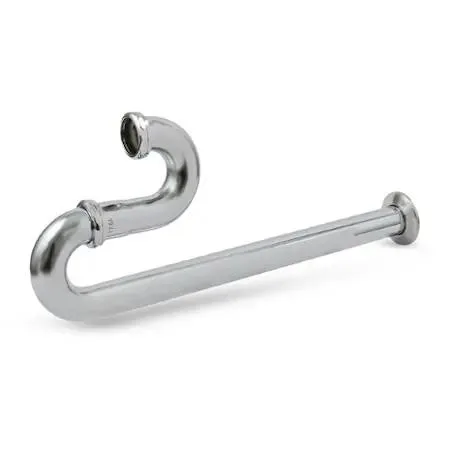 Everflow Supplies Inc. Everflow Supplies Inc. 12912 S-Trap with Flange 22GA Chrome — product photo