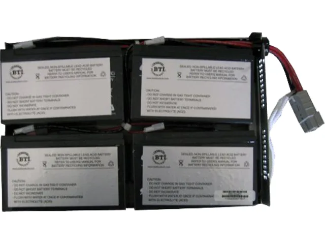 Battery Technology Inc. Battery Technology Inc. RBC23-SLA23-BTI 12V 7.2A 4-cell SLA UPS replacement battery — product photo