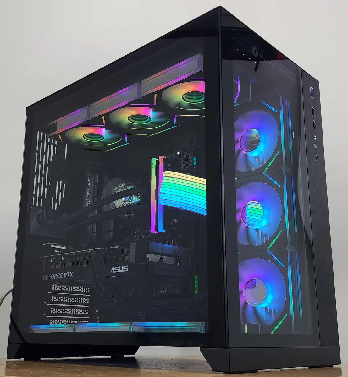 Custom Custom i7-14700KF RTX 5070 32GB DDR5 1TB NVME gaming PC — product photo