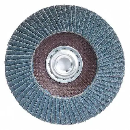Zoro Select Type 27 flap disc 4-1/2 inch 36 grit fiberglass backing