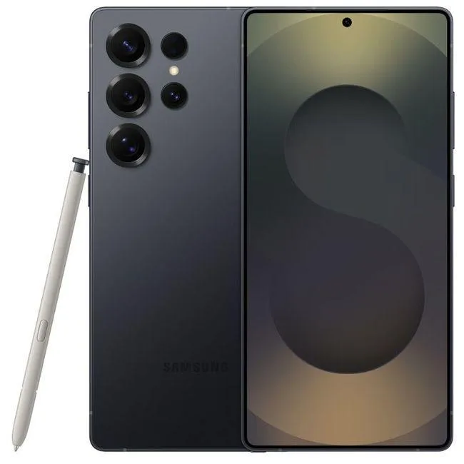 SAMSUNG SAMSUNG Galaxy S25 Ultra 512GB Titanium Jet Black cell phones - unlocked — product photo